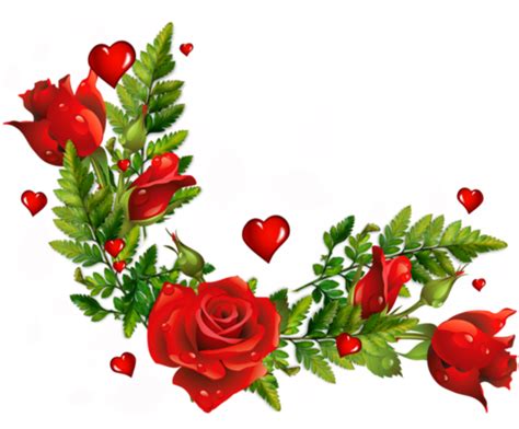 Saint Valentin Roses Rouges Page