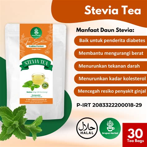 Jual Stevia Tea Teh Daun Stevia Teh Yang Baik Untuk Penderita