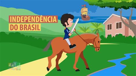 Independência do Brasil 7 de setembro Animação infantil Educação