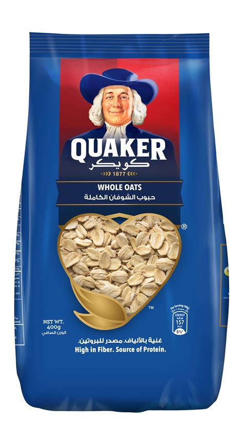 Whole Oats 400g Pouch | Quaker Oats