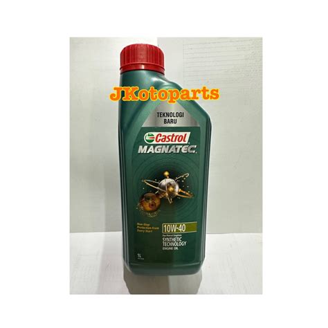 Jual Oli Mesin Castrol Magnatec 10W 40 Synthetic Technology 1 Liter