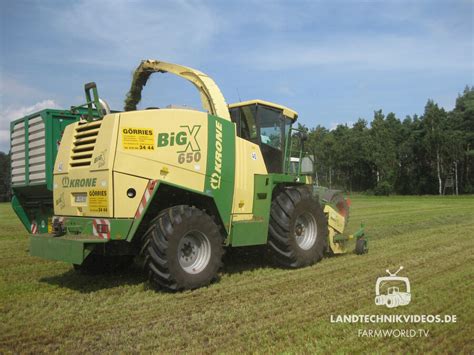 Krone Bigx 650 Farmworldtv