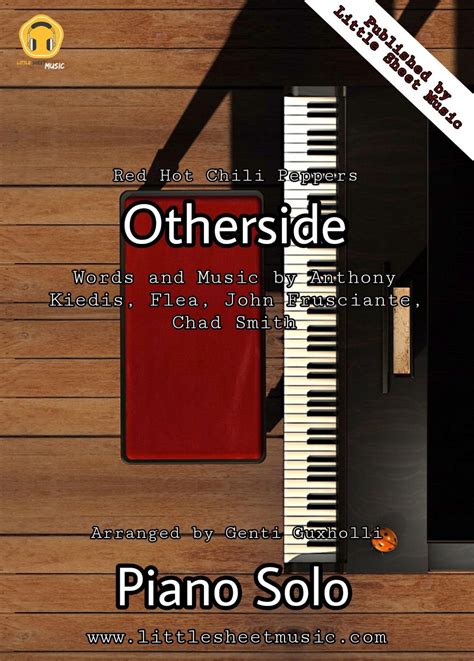 Red Hot Chili Peppers Otherside Piano Solo Littlesheetmusic