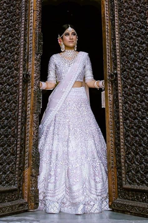 Lilac Hued Lehengas That We Gave Our Hearts To Wedmegood