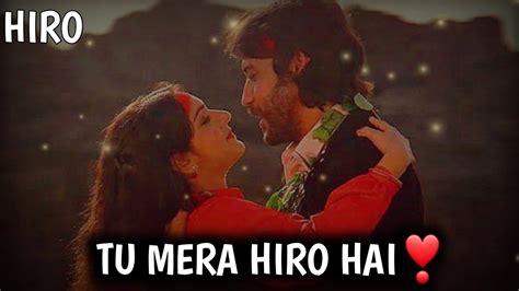 Tu Mera Jaanu Hai💕 Hero 📹 Anuradha Paudwal Manhar😍 Jackie