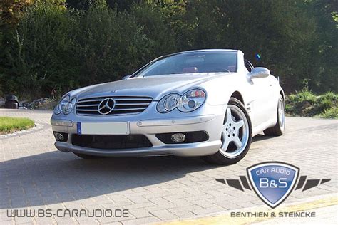 Mercedes SL R230 Doppel Din Umbau B S Car Audio Autohifi Bad