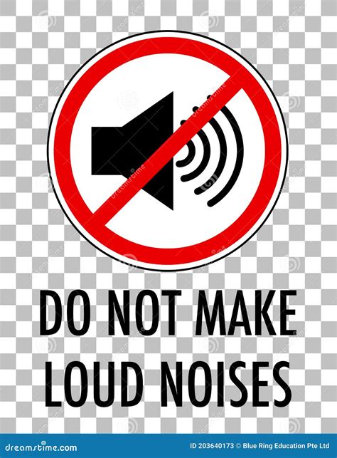 Do Not Make A Loud Noise. No Speaker Or Sound Con. Volume Off Symbol