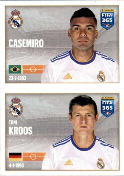 Two Soccer Cards With The Same Player On Each Card One Has His Name