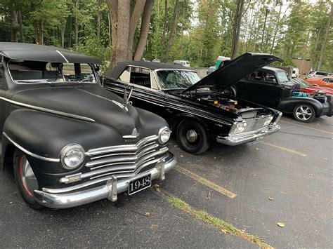 three beautiful classics; Plymouth Deluxe, Ford Fury, and a 39' Chevy ...