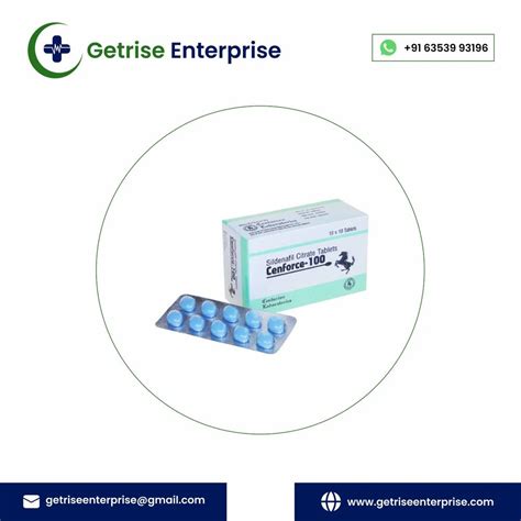 Cenforce Sildenafil Citrate 100 Mg At Rs 242stripe Cenforce 100 In