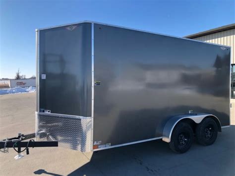 H H Trailers X K Flat Top V Nose Enclosed Cargo Trailer In