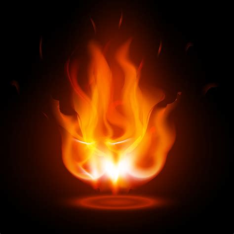 Fire, vector illustration 35729224 Vector Art at Vecteezy