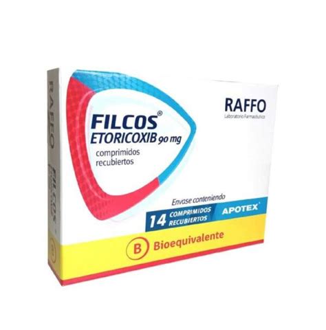 Filcos Etericoxib 90 Mg 14 Comprimidos Recubiertos EcoFarmacias