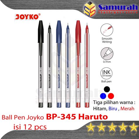 Jual Pulpen Joyko Haruto Bp Ball Pen Bp Mm Ballpen Cabut