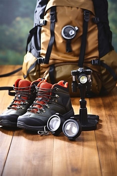 Hiking Equipment Of Backpack Background Wallpaper Image For Free Download - Pngtree