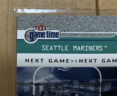 Yahooオークション イチロー 2001 Fleer Game Time 2000枚限定 ルー