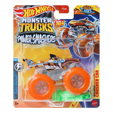 Hot Wheels Monster Trucks 1 64 Tiger Shark FYJ44 HTM68 Mattel DoRéMi Brinquedos As melhores