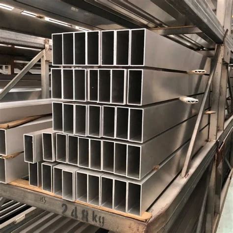 5052 5083 5A02 6061 6063 7005 7075 T6 Rectangular Aluminium Pipe 7068