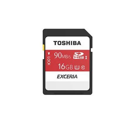 Toshiba Exceria 16GB SDHC UHS 1 Memory Card Memory Size 16GB At Rs