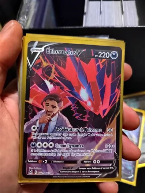 CARTE POKÉMON ALTERNATIVE Ethernatos V Tg21 Tg30 EB11 Origine Perdu FR