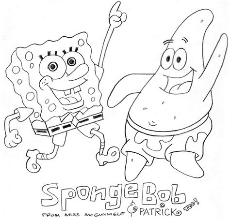 Spongebob And Patrick Drawing Ideas, Pin By Barbara Mikler On Cash S ...