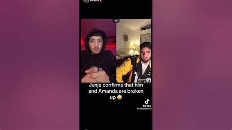 Junje Talks About Break Up With Amanda 😳‼️tiktok Youtube