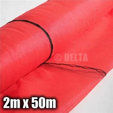 Debris Netting M X M Red Gsm