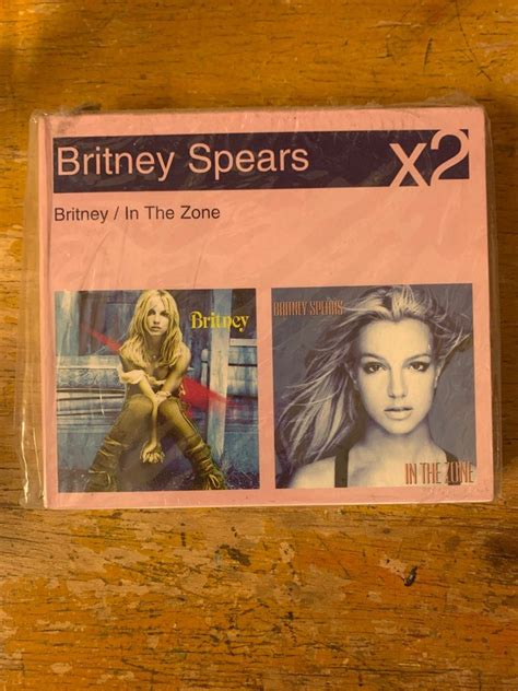 Britney Spears Britney In The Zone 2cd Sealed Hobbies And Toys