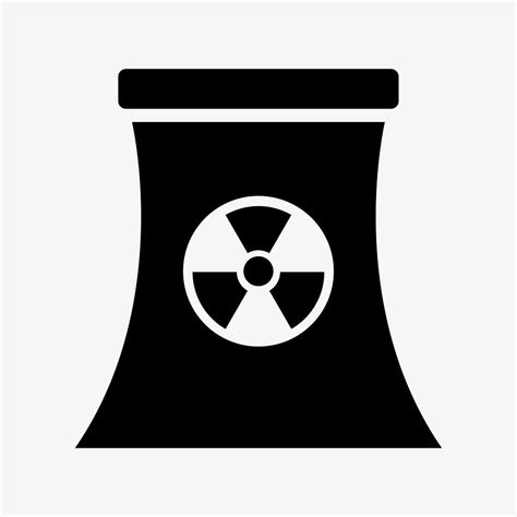 Nuclear Power Plant Flat Icon Free Psd Rawpixel