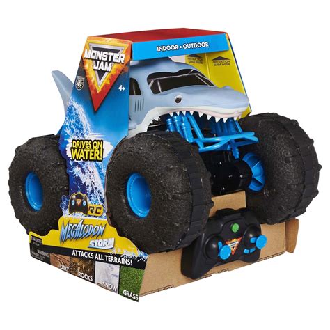 Monster Jam Official Megalodon Storm All Terrain Remote Control