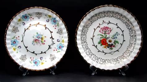 WOOD SONS England Avon Alpine White Ironstone Decorative Dinner