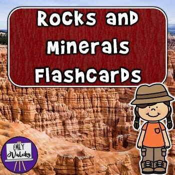 Rocks And Minerals Flashcards By Emily Valeika TPT