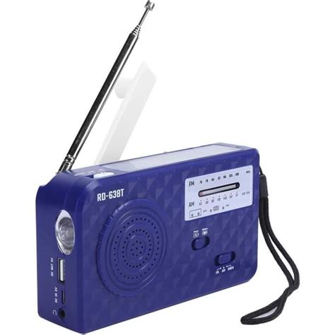 Radio D Urgence Radios Piles Portables Fm Am Radio Solaire