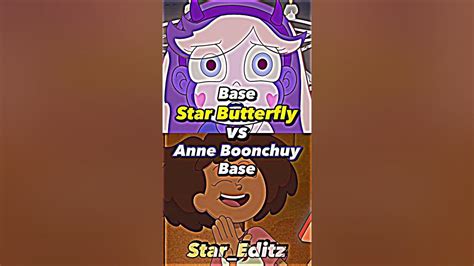 Star Butterfly Vs Anne Boonchuy Base Edit Fypシ Debate Cartoon