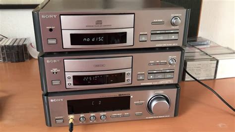 SONY Hi Fi Stereo System CDP S1 TC S1 STR S1 YouTube