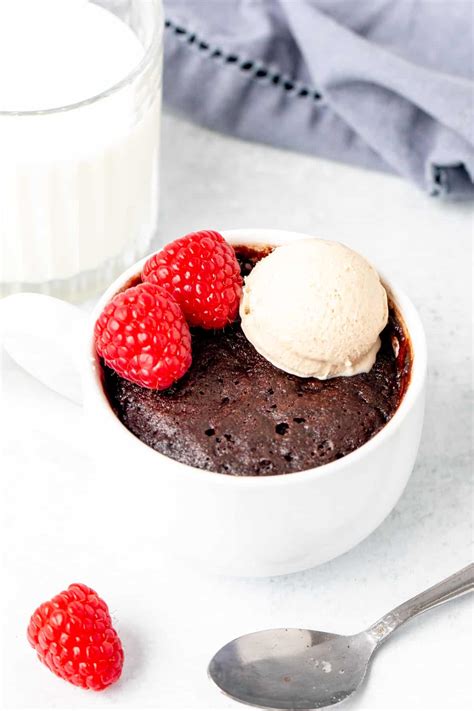 Chocolate Mug Cake Just So Tasty