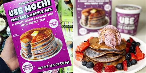 Trader Joe S Now Has Purple Ube Mochi Pancake And Waffle Mix POPSUGAR