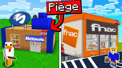 Celui qui construis le Meilleur MAGASIN de JEUX PIÉGÉ GAGNE YouTube