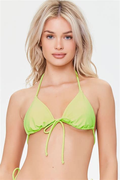 Triangle Halter Bikini Top