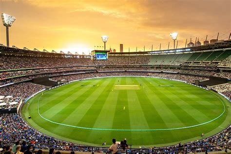 Cricket Ground Melbourne Australia Yaham