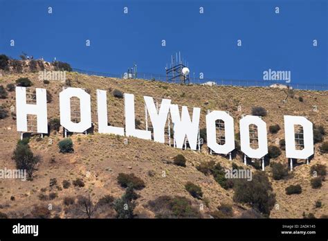 Hollywood Sign in Los Angeles, California, USA Stock Photo - Alamy