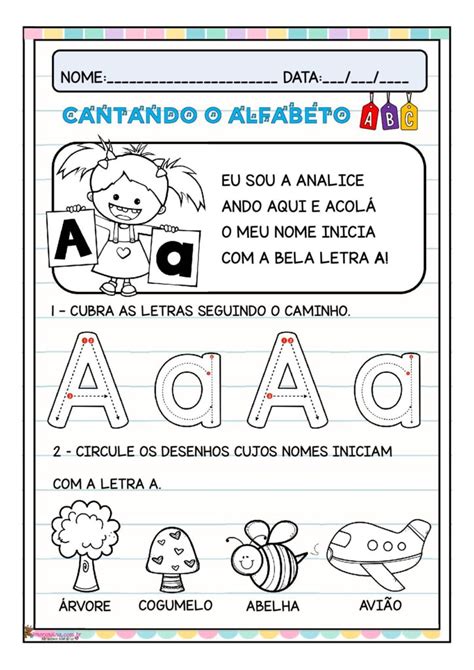 Coletânea Cantando O Alfabeto Pré E 1º Ano Loja amor ensina