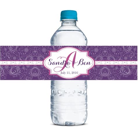 Water Bottle Labels Custom Water Bottle Labels Waterproof