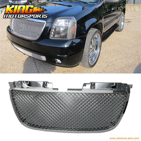 For Gmc Yukon Denali B Mesh Style Chrome Front Grille Grill