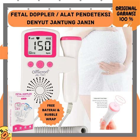 Jual Fetal Doppler Alat Pendeteksi Detak Jantung Janin Shopee Indonesia