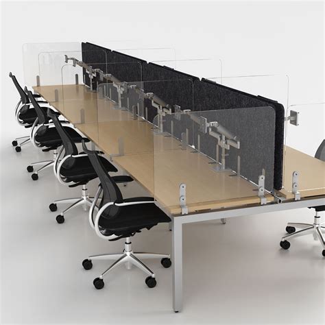 Paneles De Separaci N Wellguard Para Oficinas Humanscale