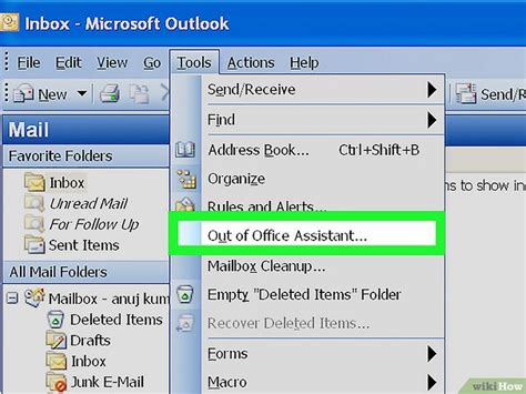 How To Use The Out Of Office Assistant In Microsoft Outlook