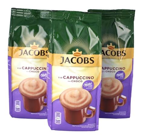 3 X Kawa Cappuccino Jacobs Milka CHOCO 500g DE 13656398940 Allegro Pl