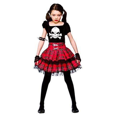 Freaky Punk Chick - Kids Costume - from A2Z Kids UK