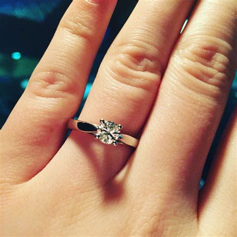 Carat Beautiful Simple Elegant Engagement Ring Elegant